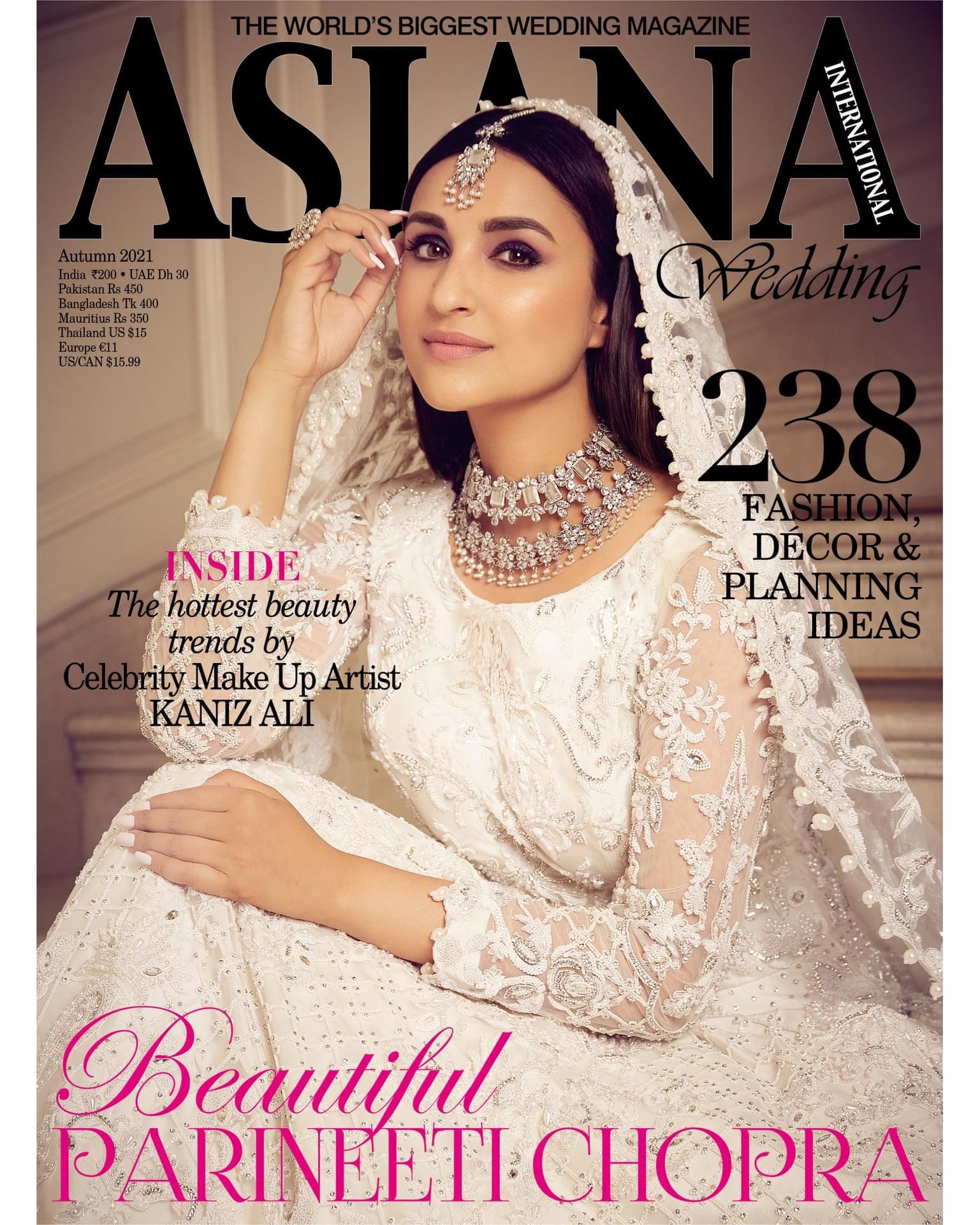 Parineeti Chopra is the cover girl of Asiana wedding international ...