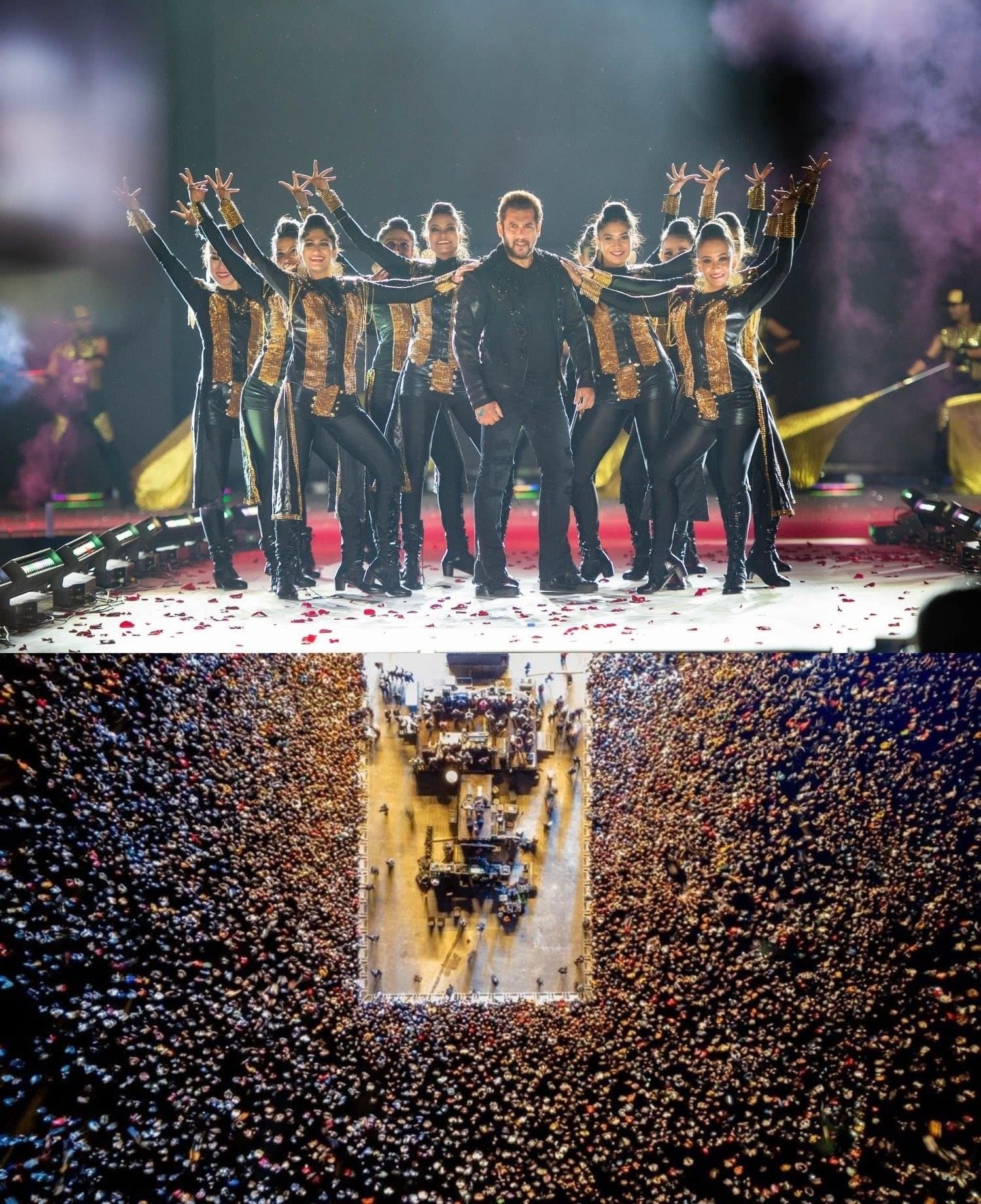 In Photos Salman Khan Performs At Da Bangg Tour 2021 In Saudi Arabia Bollywood Juncture