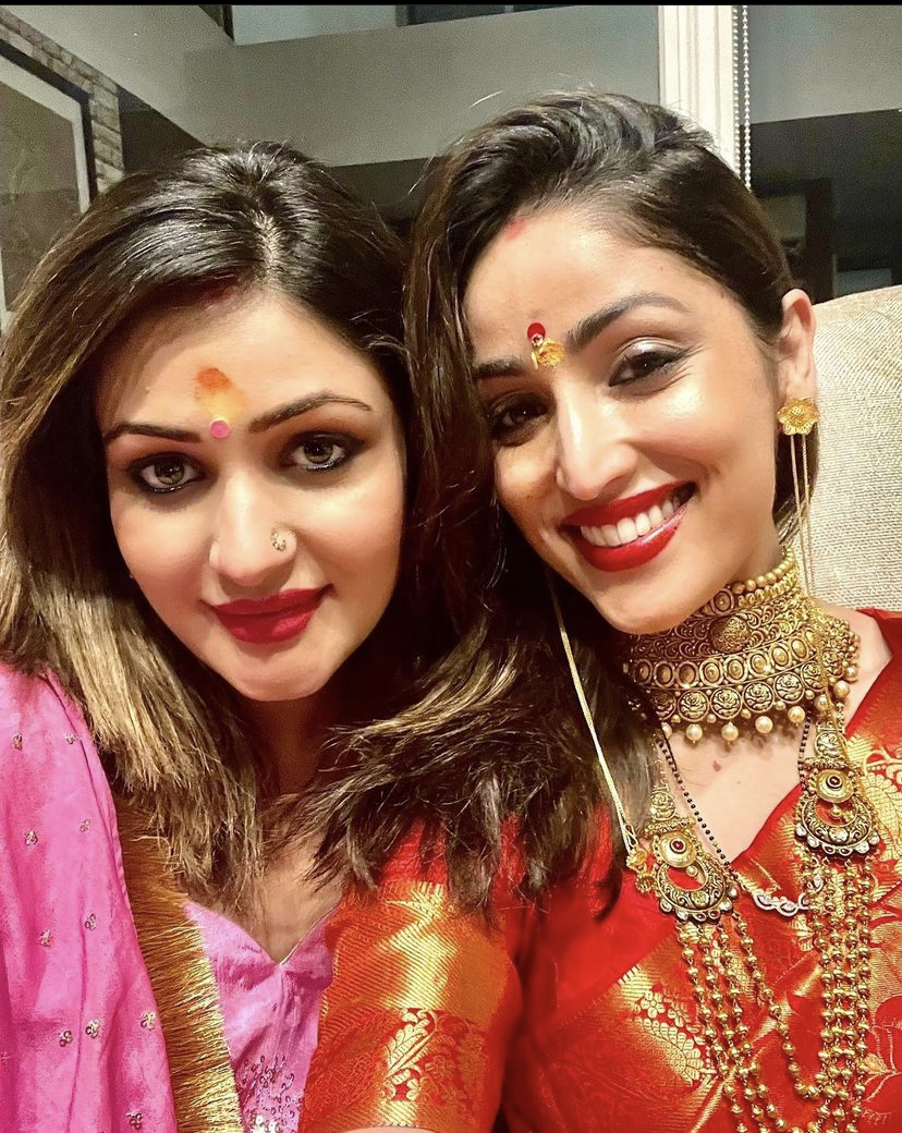 Yami Gautam's sister Surelie Gautam wishes her first Lohari after ...