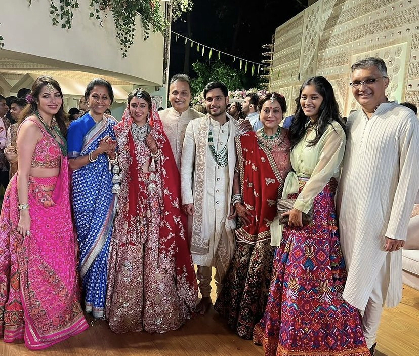 Jai Anmol Ambani & Krisha Shah tie the knot in a dreamy wedding at ...