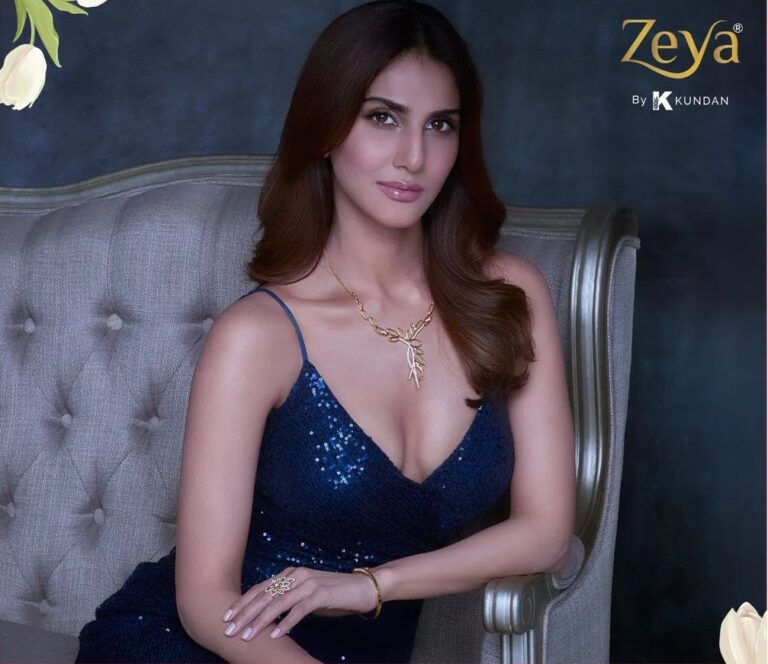 Vaani Kapoor Brand Ambassador for Zeya Jewelry