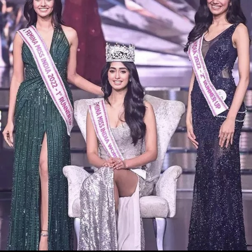 Karnataka Girl Sini Shetty Becomes The Femina Miss India 2022