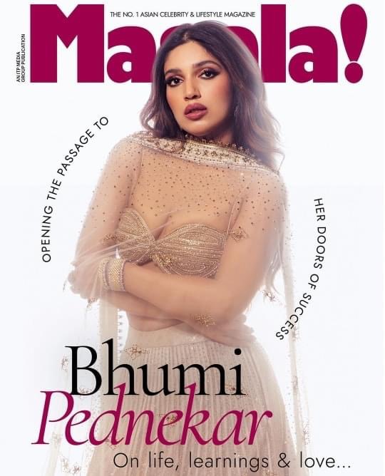 Bhumi Pednekar looks gorgeous as a cover girl for masala magazine